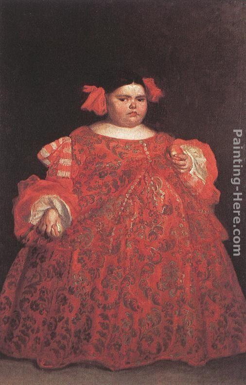 Juan Carreno De Miranda Eugenia Martinez Valleji, called La Monstrua